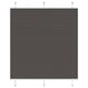 Vidaxx Plissee-Rollo 115x100cm Stoffbreite 114,4cm Polyester schwarz