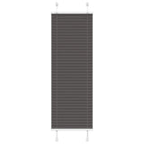 Vidaxx Plissee-Rollo 40x150 cm Stoffbreite 39,4 cm Polyester schwarz - afbeelding 2