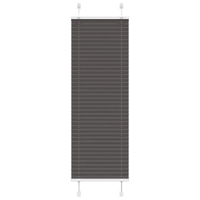Vidaxx Plissee-Rollo 40x150 cm Stoffbreite 39,4 cm Polyester schwarz