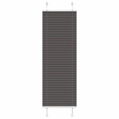 Vidaxx Plissee-Rollo 50x150 cm Stoffbreite 49,4 cm Polyester schwarz