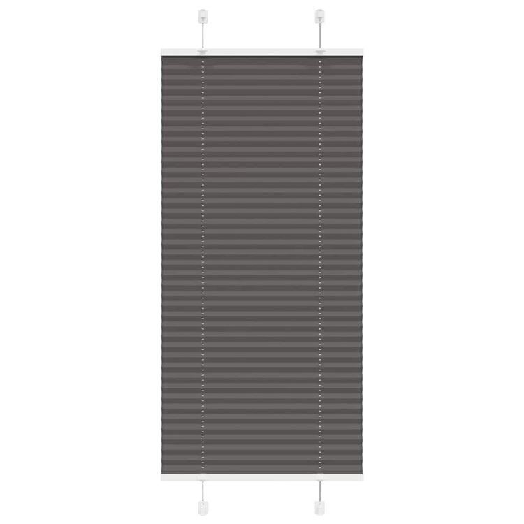 Vidaxx Plissee-Rollo 60x150 cm Stoffbreite 59,4 cm Polyester schwarz