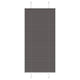 Vidaxx Plissee-Rollo 65x150 cm Stoffbreite 64,4 cm Polyester schwarz