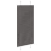 Vidaxx Plissee-Rollo 65x150 cm Stoffbreite 64,4 cm Polyester schwarz