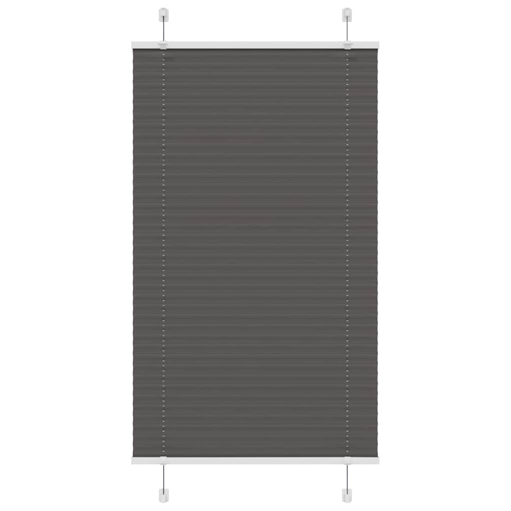 Vidaxx Plissee-Rollo 70x150 cm Stoffbreite 69,4 cm Polyester schwarz