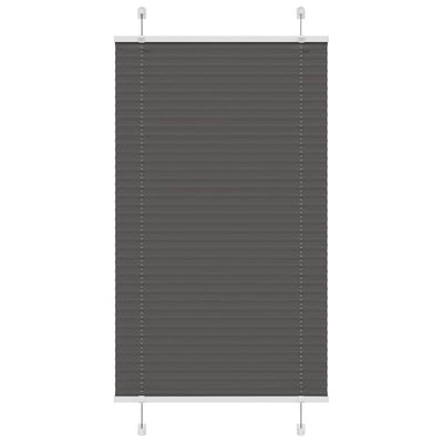 Vidaxx Plissee-Rollo 70x150 cm Stoffbreite 69,4 cm Polyester schwarz