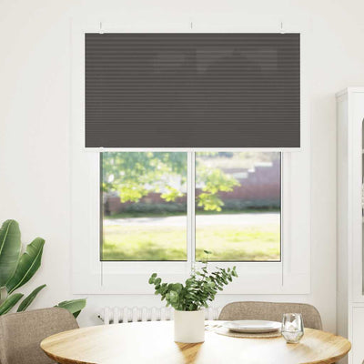 Vidaxx Plissee-Rollo 105x150cm Stoffbreite 104,4cm Polyester schwarz