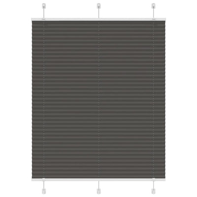 Vidaxx Plissee-Rollo 110x150cm Stoffbreite 109,4cm Polyester schwarz