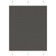 Vidaxx Plissee-Rollo 110x150cm Stoffbreite 109,4cm Polyester schwarz