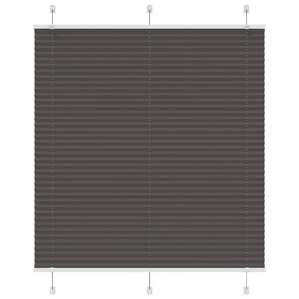 Vidaxx Plissee-Rollo 115x150cm Stoffbreite 114,4cm Polyester schwarz