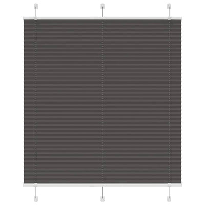 Vidaxx Plissee-Rollo 115x150cm Stoffbreite 114,4cm Polyester schwarz