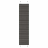Vidaxx Plissee-Rollo 40x200 cm Stoffbreite 39,4 cm Polyester schwarz - afbeelding 2