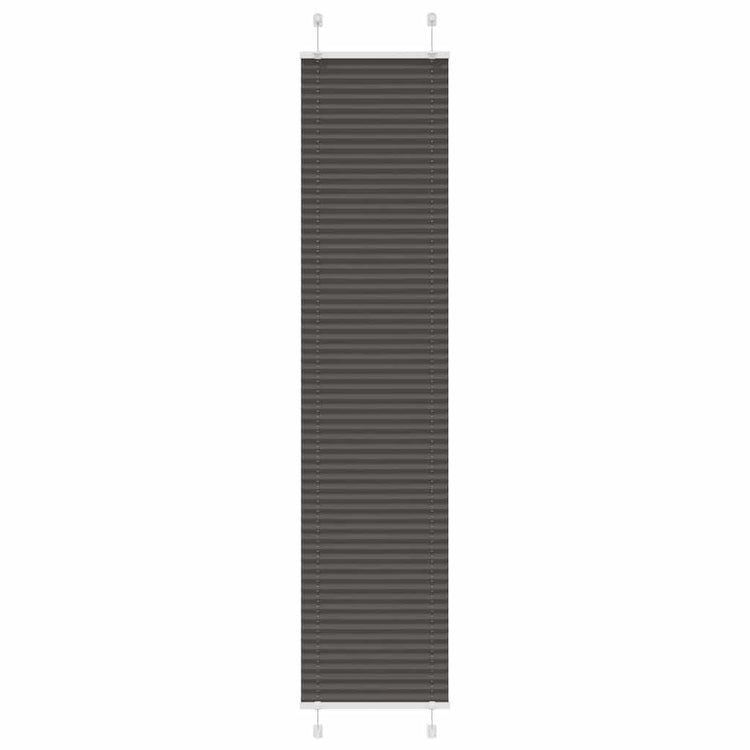 Vidaxx Plissee-Rollo 40x200 cm Stoffbreite 39,4 cm Polyester schwarz