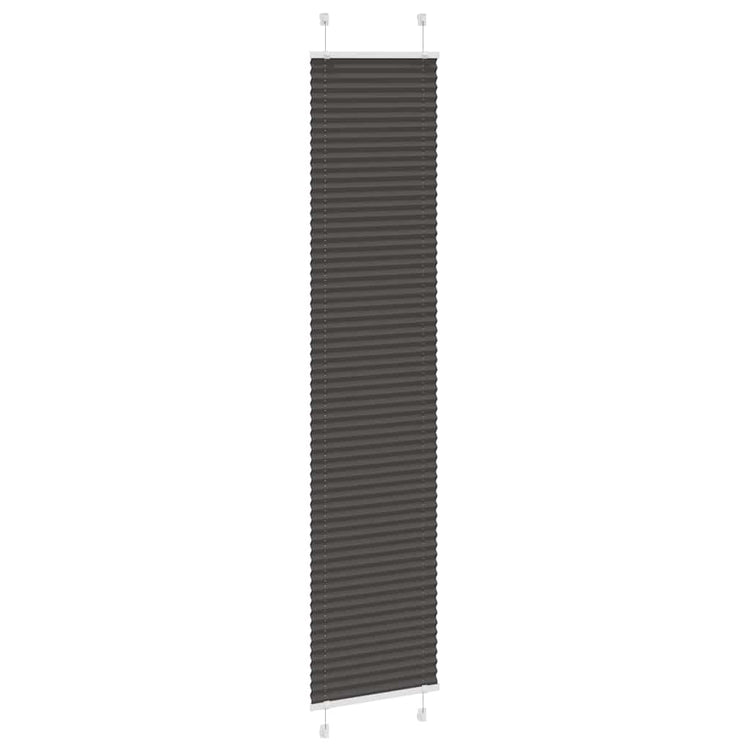 Vidaxx Plissee-Rollo 45x200 cm Stoffbreite 44,4 cm Polyester schwarz