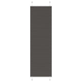 Vidaxx Plissee-Rollo 55x200 cm Stoffbreite 54,4 cm Polyester schwarz - afbeelding 2