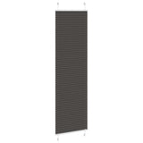 Vidaxx Plissee-Rollo 55x200 cm Stoffbreite 54,4 cm Polyester schwarz - afbeelding 3