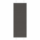 Vidaxx Plissee-Rollo 70x200 cm Stoffbreite 69,4 cm Polyester schwarz - afbeelding 2