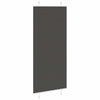 Vidaxx Plissee-Rollo 100x200 cm Stoffbreite 99,4 cm Polyester Schwarz