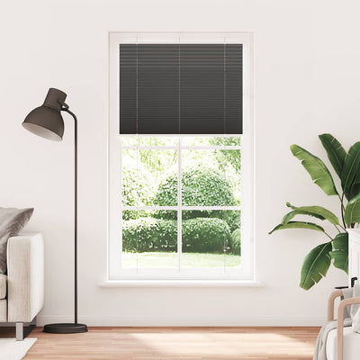Vidaxx Plissee-Rollo 110x200cm Stoffbreite 109,4cm Polyester schwarz