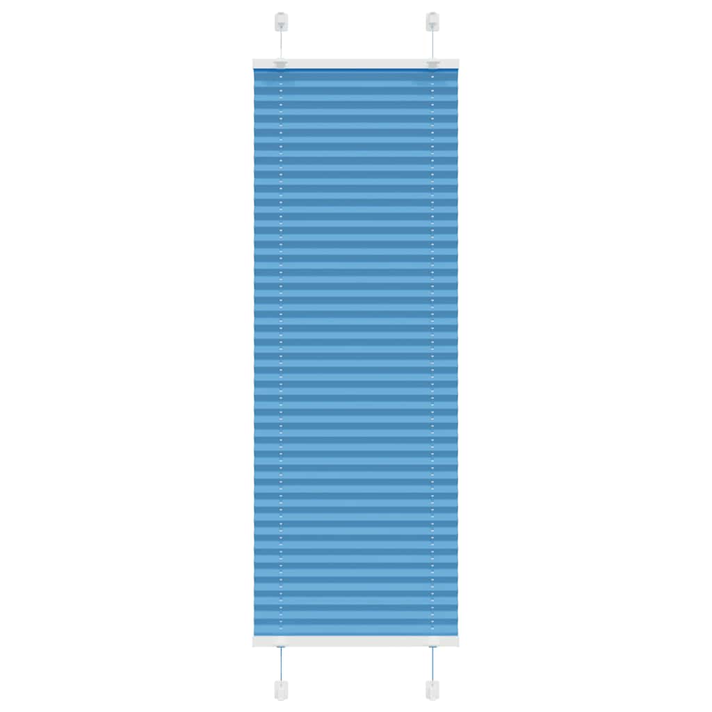 Vidaxx Plissee-Rollo 45x100 cm Stoffbreite 44,4 cm Polyester Blau
