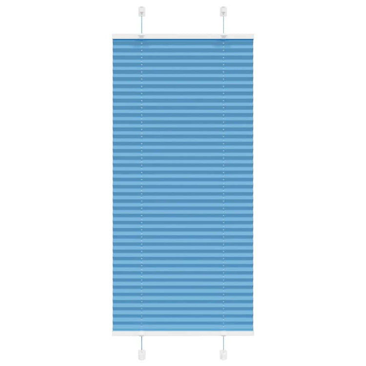 Vidaxx Plissee-Rollo 65x100 cm Stoffbreite 64,4 cm Polyester Blau
