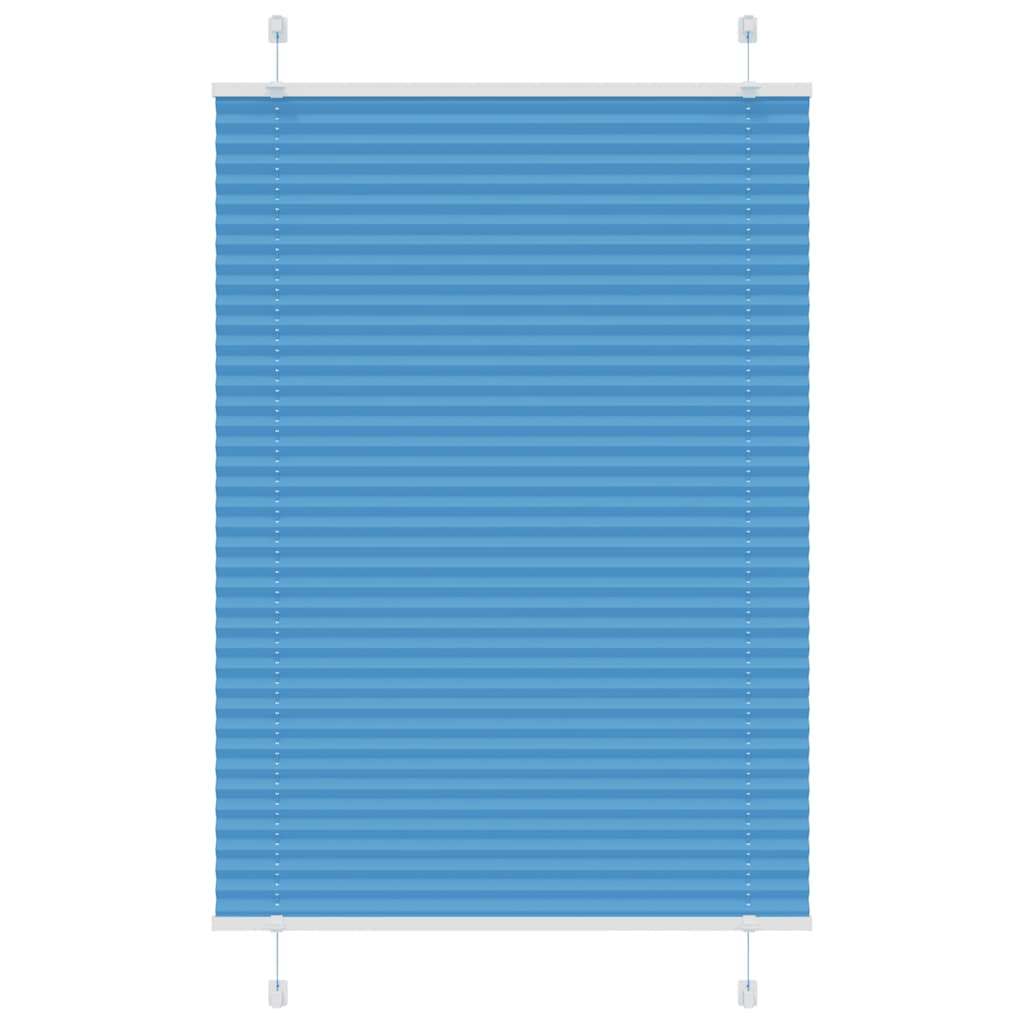 Vidaxx Plissee-Rollo 70x100 cm Stoffbreite 69,4 cm Polyester Blau