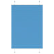 Vidaxx Plissee-Rollo 85x100 cm Stoffbreite 84,4 cm Polyester Blau