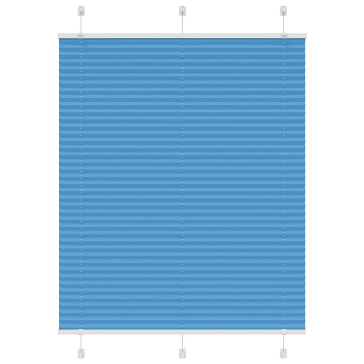 Vidaxx Plissee-Rollo 105x100cm Stoffbreite 104,4cm Polyester Blau