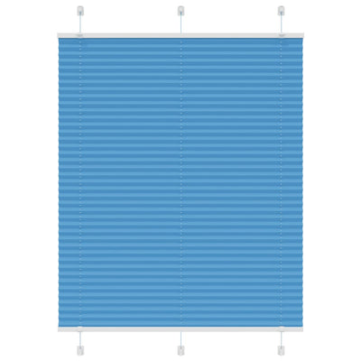 Vidaxx Plissee-Rollo 105x100cm Stoffbreite 104,4cm Polyester Blau