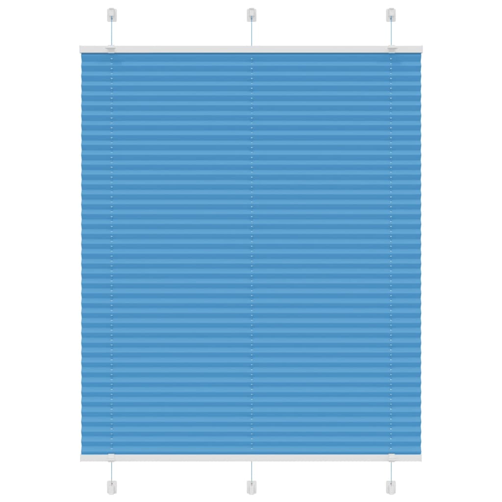 Vidaxx Plissee-Rollo 110x100cm Stoffbreite 109,4cm Polyester Blau
