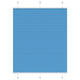 Vidaxx Plissee-Rollo 110x100cm Stoffbreite 109,4cm Polyester Blau