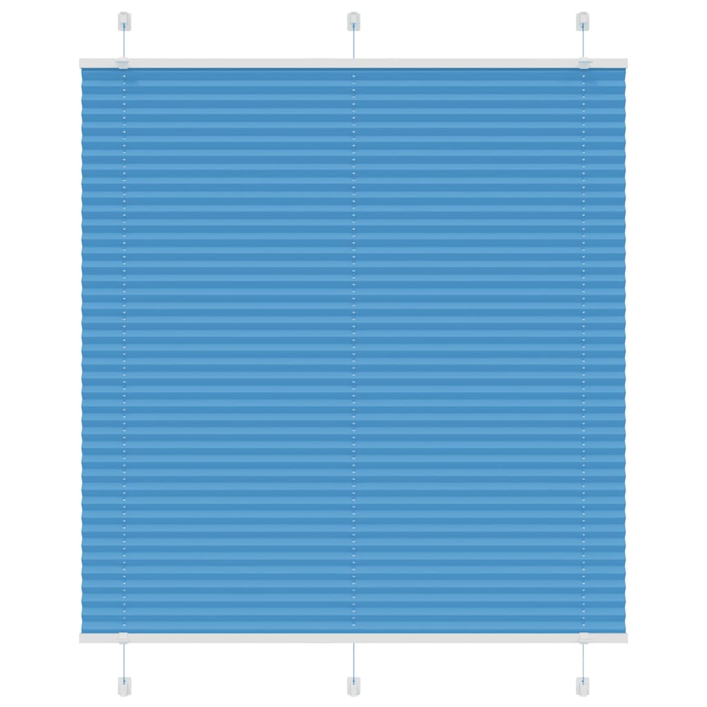 Vidaxx Plissee-Rollo 120x100cm Stoffbreite 119,4cm Polyester Blau