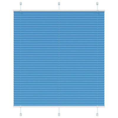Vidaxx Plissee-Rollo 120x100cm Stoffbreite 119,4cm Polyester Blau