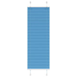 Vidaxx Plissee-Rollo 40x150 cm Stoffbreite 39,4 cm Polyester Blau - afbeelding 2
