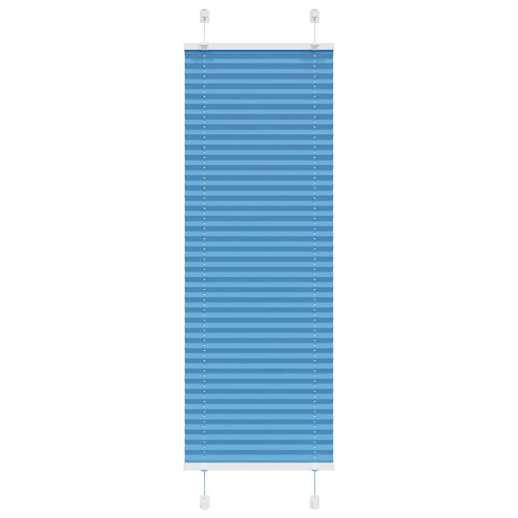Vidaxx Plissee-Rollo 40x150 cm Stoffbreite 39,4 cm Polyester Blau