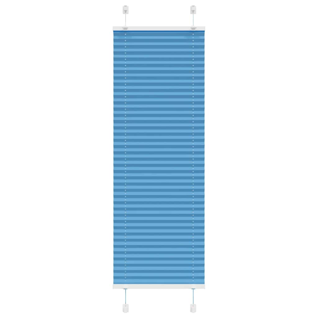 Vidaxx Plissee-Rollo 45x150 cm Stoffbreite 44,4 cm Polyester Blau