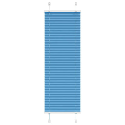 Vidaxx Plissee-Rollo 45x150 cm Stoffbreite 44,4 cm Polyester Blau