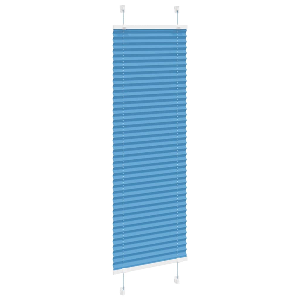 Vidaxx Plissee-Rollo 45x150 cm Stoffbreite 44,4 cm Polyester Blau