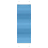Vidaxx Plissee-Rollo 50x150 cm Stoffbreite 49,4 cm Polyester Blau - afbeelding 2