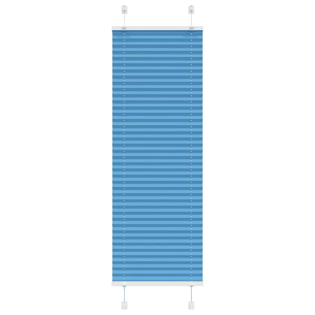 Vidaxx Plissee-Rollo 50x150 cm Stoffbreite 49,4 cm Polyester Blau