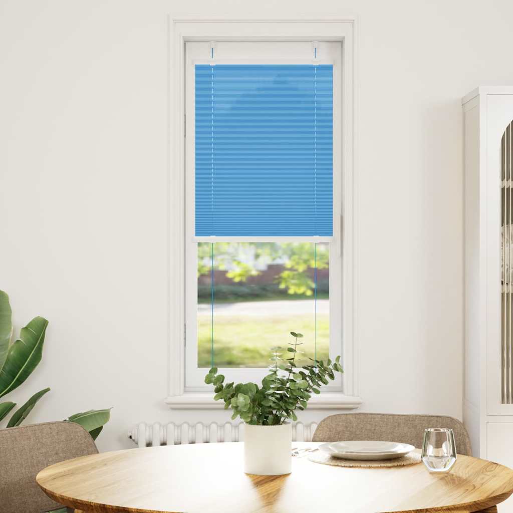 Vidaxx Plissee-Rollo 50x150 cm Stoffbreite 49,4 cm Polyester Blau