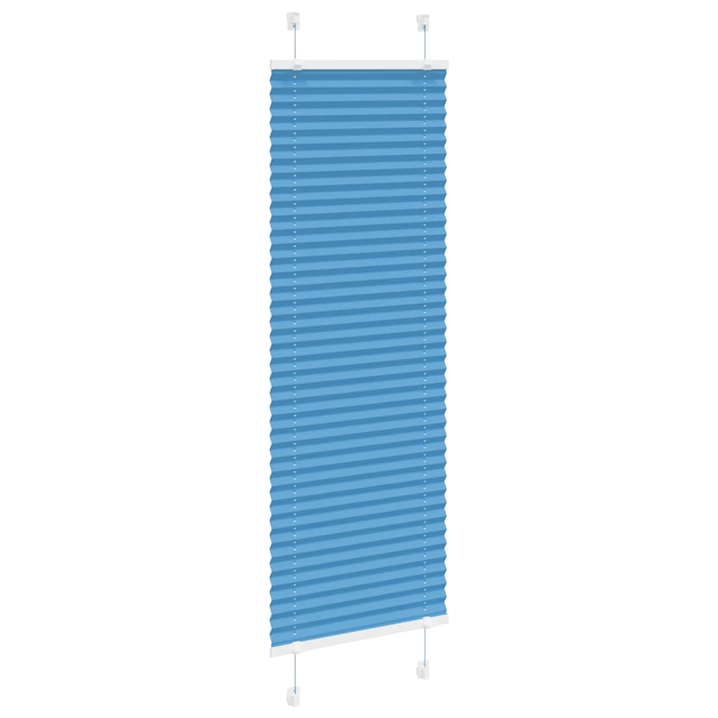 Vidaxx Plissee-Rollo 50x150 cm Stoffbreite 49,4 cm Polyester Blau