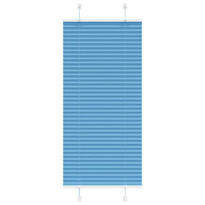 Vidaxx Plissee-Rollo 55x150 cm Stoffbreite 54,4 cm Polyester Blau