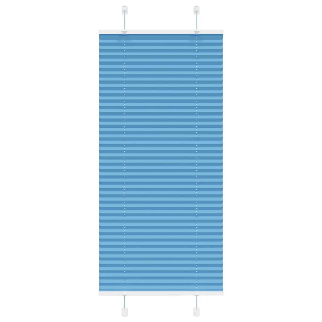 Vidaxx Plissee-Rollo 60x150 cm Stoffbreite 59,4 cm Polyester Blau