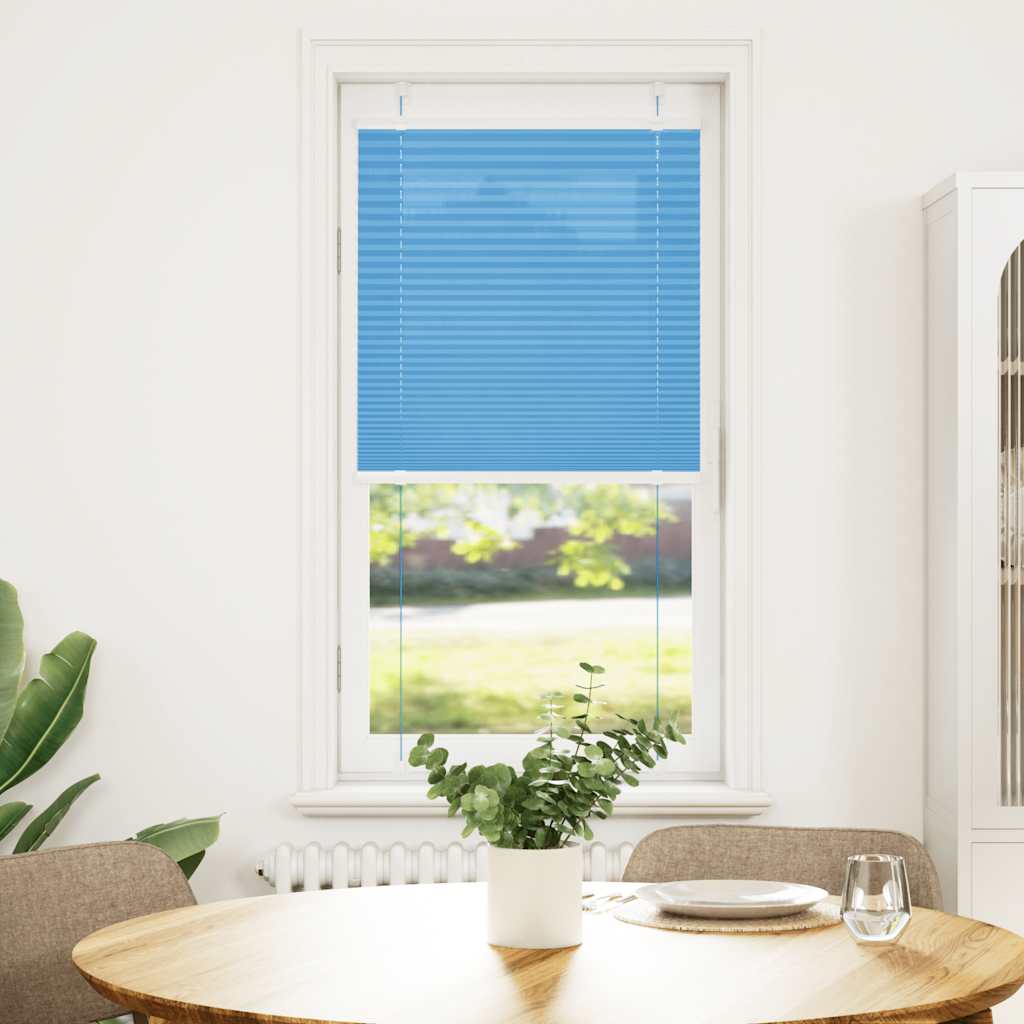 Vidaxx Plissee-Rollo 60x150 cm Stoffbreite 59,4 cm Polyester Blau