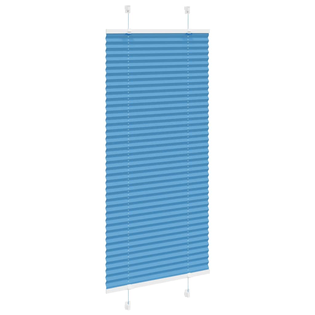 Vidaxx Plissee-Rollo 60x150 cm Stoffbreite 59,4 cm Polyester Blau