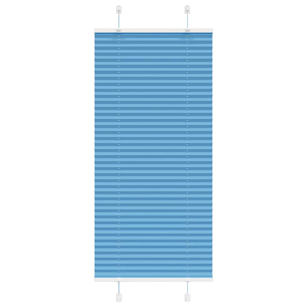 Vidaxx Plissee-Rollo 65x150 cm Stoffbreite 64,4 cm Polyester Blau