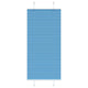Vidaxx Plissee-Rollo 65x150 cm Stoffbreite 64,4 cm Polyester Blau
