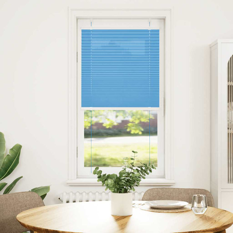 Vidaxx Plissee-Rollo 65x150 cm Stoffbreite 64,4 cm Polyester Blau