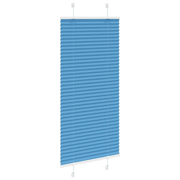 Vidaxx Plissee-Rollo 65x150 cm Stoffbreite 64,4 cm Polyester Blau