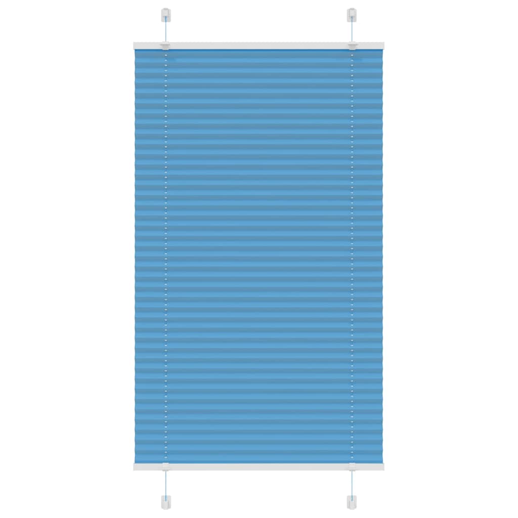 Vidaxx Plissee-Rollo 70x150 cm Stoffbreite 69,4 cm Polyester Blau